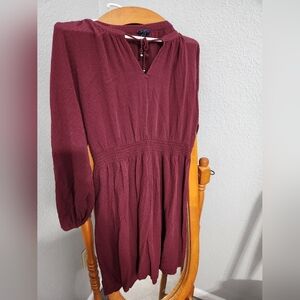 Lightweight cute detail Nautica dress